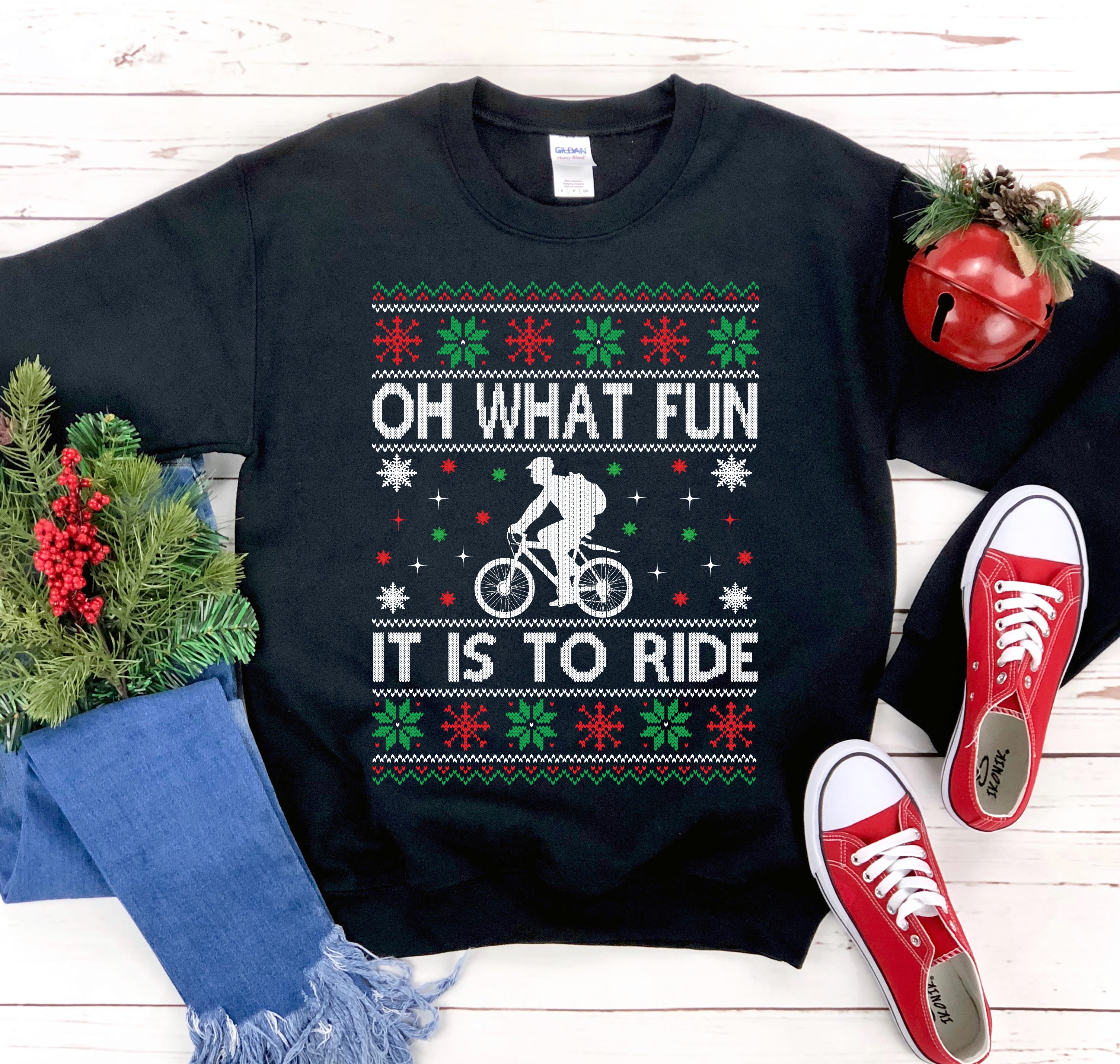 Sweatshirt de Natal Oh What Fun